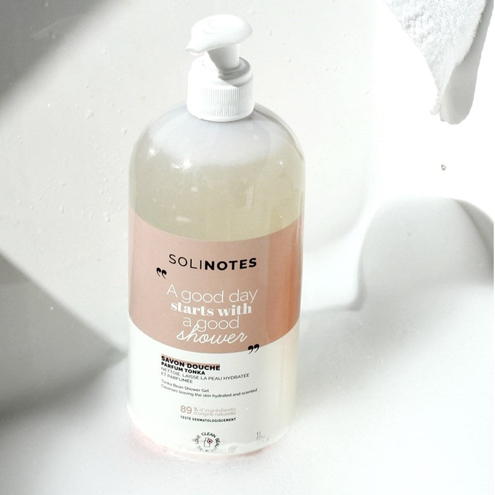 Solinotes Tonka Shower Gel (33.8 oz) on a white background