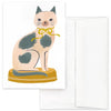 Staffordshire Cat Greeting Card