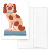 Staffordshire Dog Greeting Card