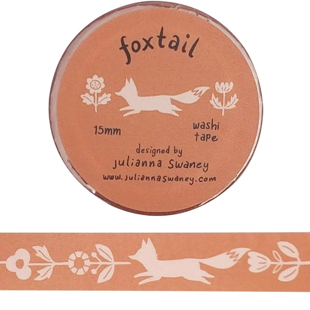 Julianna Swaney Foxtail Washi Tape (0.75" W x 33' L)
