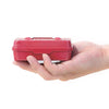 Hightide Tiny Container - Red (1 pc) - person holding product. 