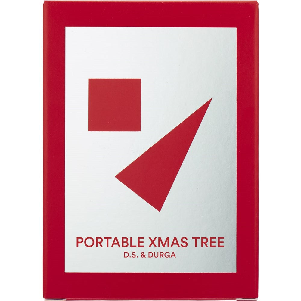 D.S. & Durga Portable Xmas Tree Candle (7 oz) - product packaging shown. 