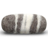 Fiat Luxe Felted Soap - Striped Lavender: Brown (1 pc) side view