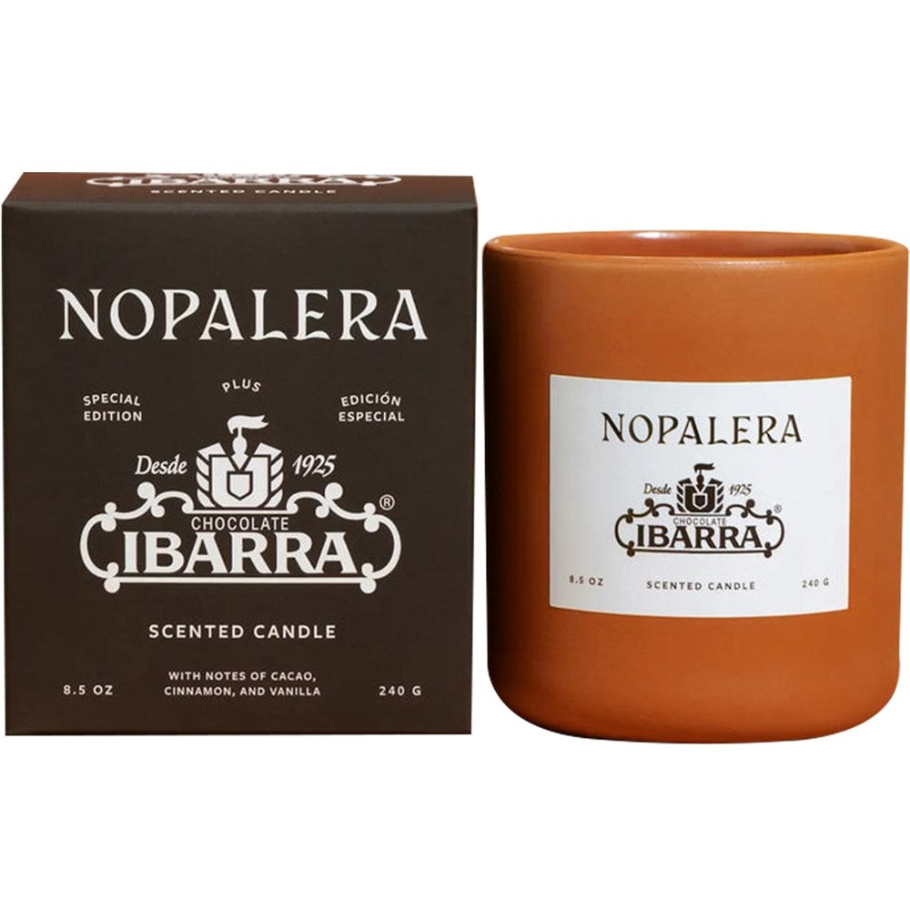 Nopalera Chocolate Ibarra Candle (8.5 oz) with box