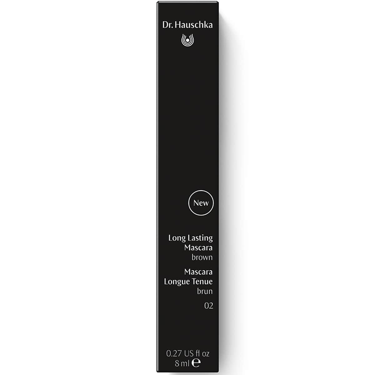 Dr. Hauschka Long Lasting Mascara - Brown 02 (0.27 oz) box only