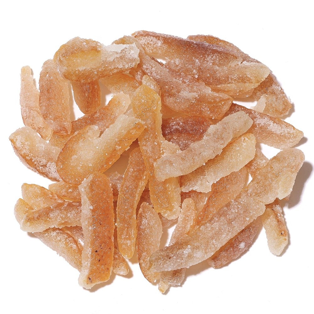 Yuzuco Candied Yuzu Peel (1 oz) - product shown out of bag. 