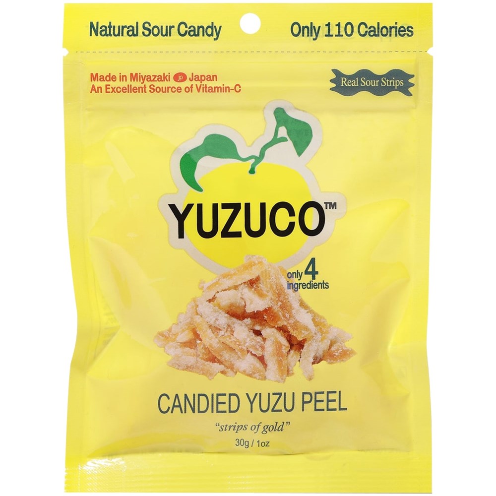 Yuzuco Candied Yuzu Peel (1 oz) 