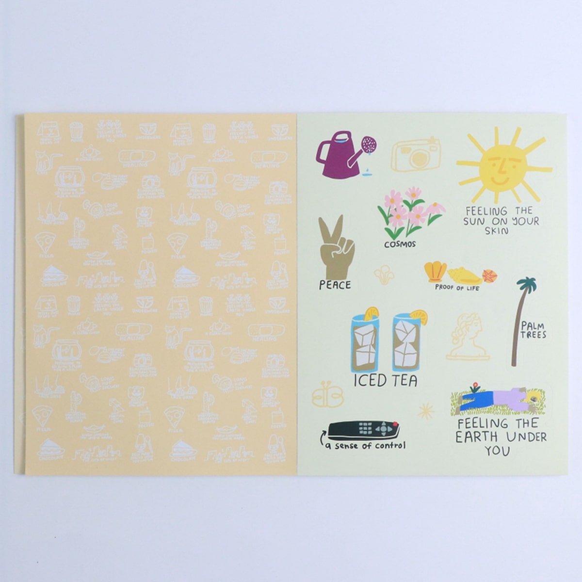 People I’ve Loved Only Good Things Sticker Book (24 pgs) - page of product shown. 