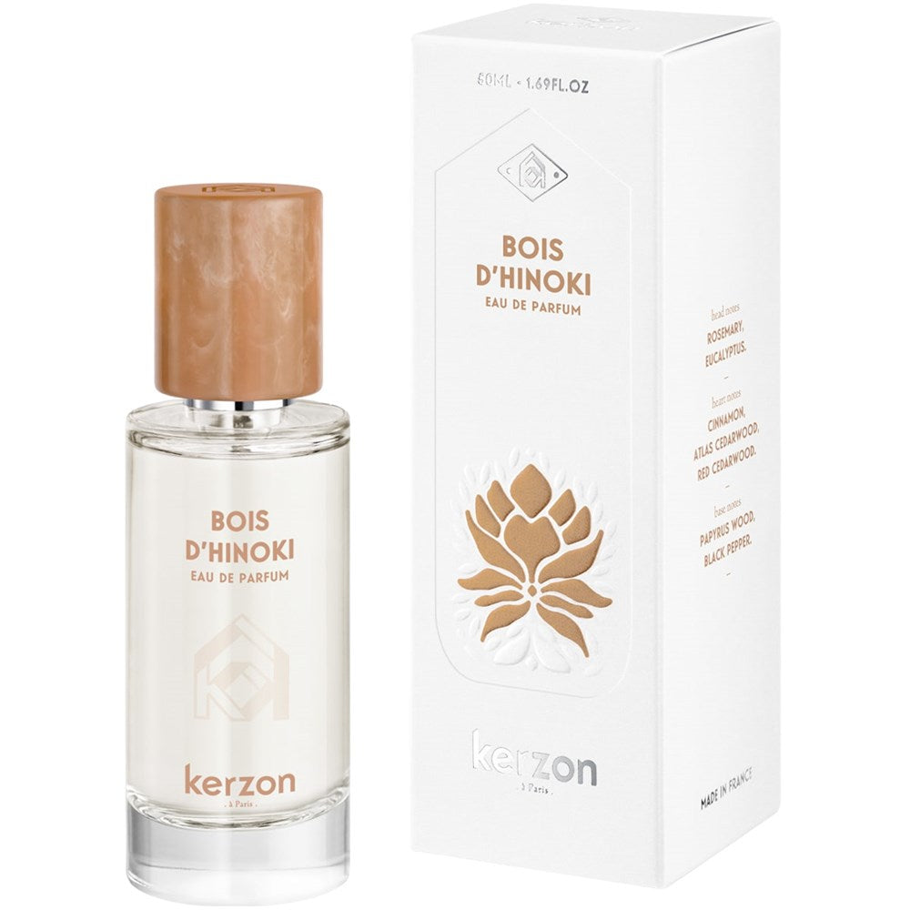Kerzon Eau de Parfum - Bois D’Hinoki (50 ml) with box