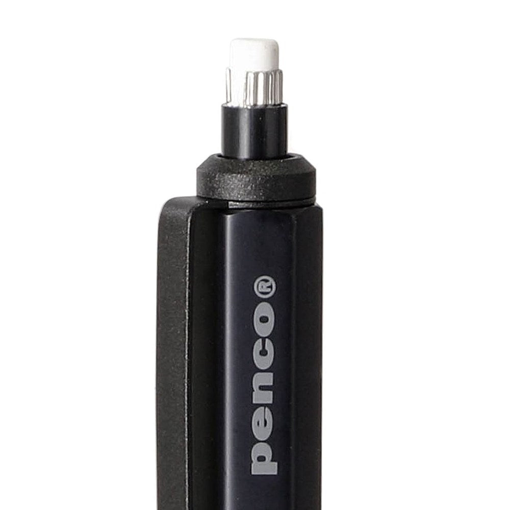 Penco Drafting Pencil - Black (1 pc) - Bottom of product shown. 