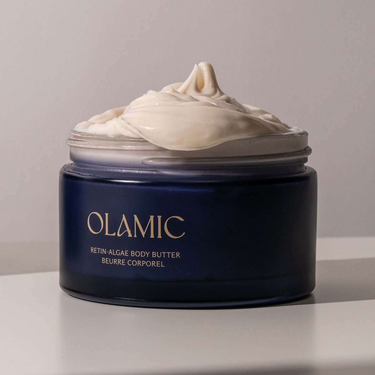 Olamic Retin-Algae Body Butter (6.7 oz) showning body butter inside