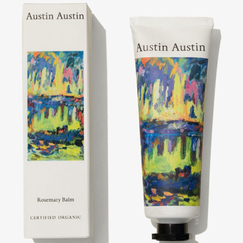 Austin Austin Rosemary Balm (1.69 oz) - product shown next to box.