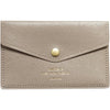 Quitterie Card Case with Snap - Greige