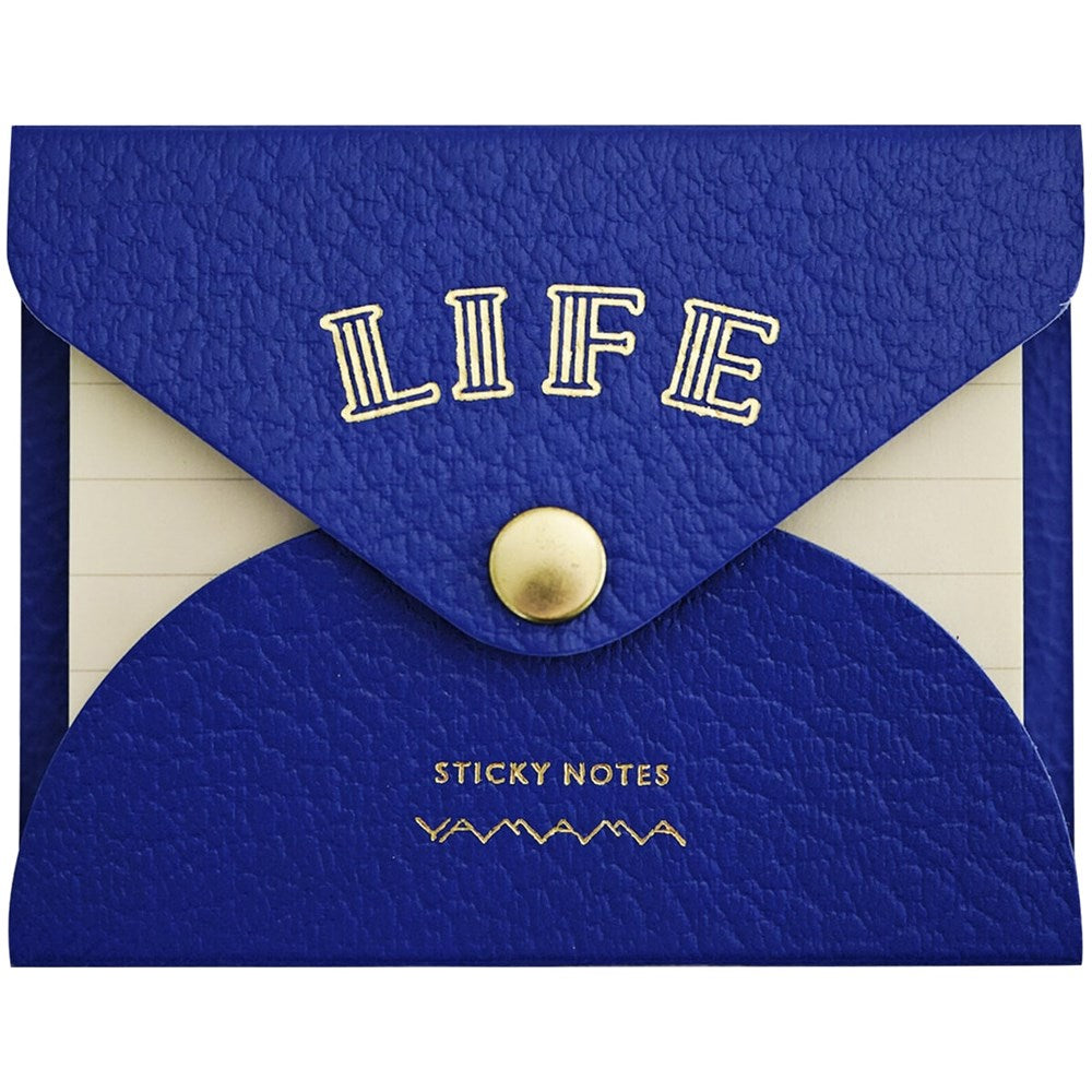 Life no Fusenshi Ruled Sticky Notes – Blue (1 pc)