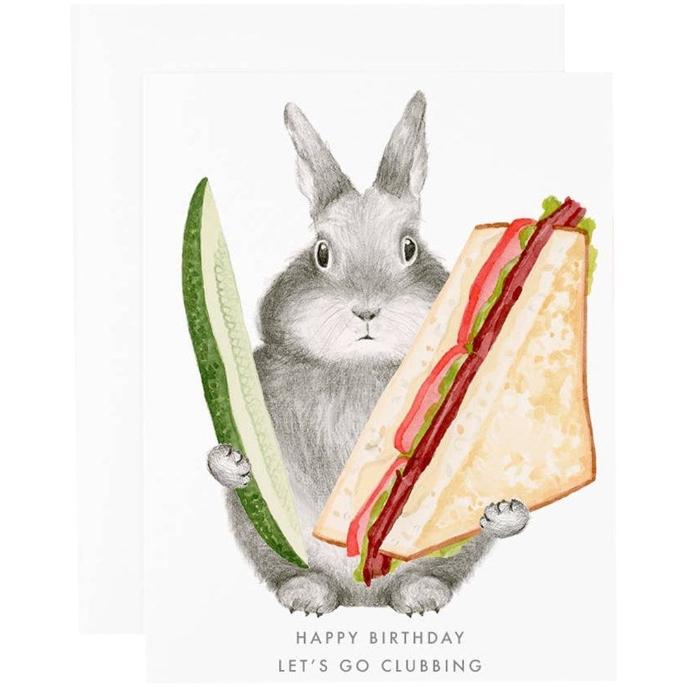 Dear Hancock Happy Birthday Let’s Go Clubbing Card (1 pc) 