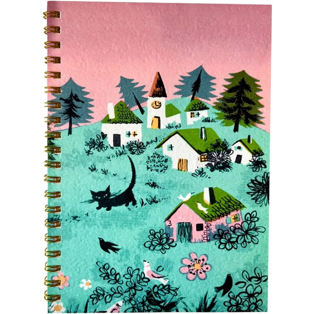 Parcel Homes In The Hills Notebook (1 pc)
