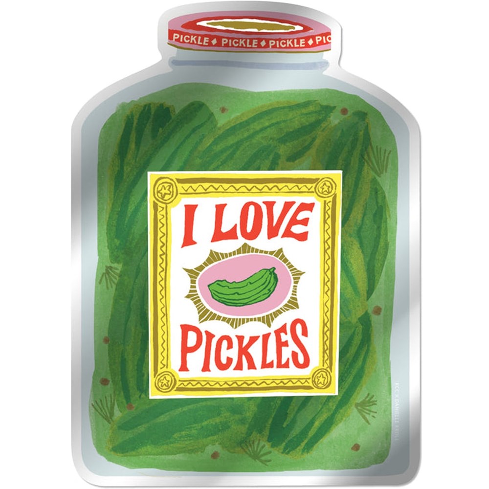 Red Cap Cards Love Pickles Sticker (1 pc)