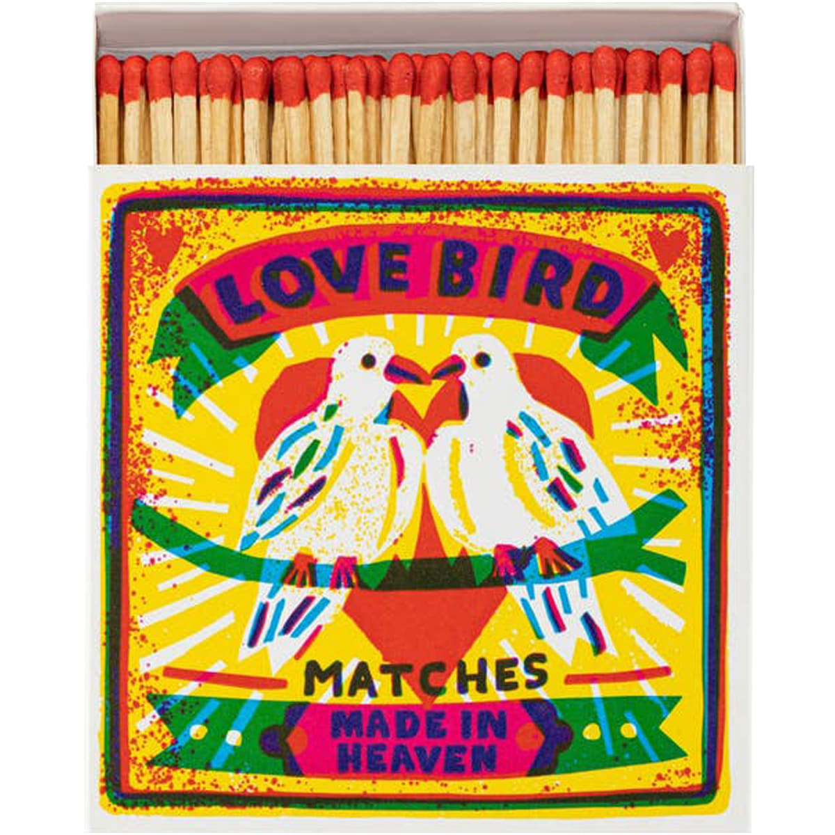 Archivist Love Birds Matchbox (1 box)