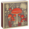 Archivist Mushrooms Matchbox (1 box) - product shown from side.