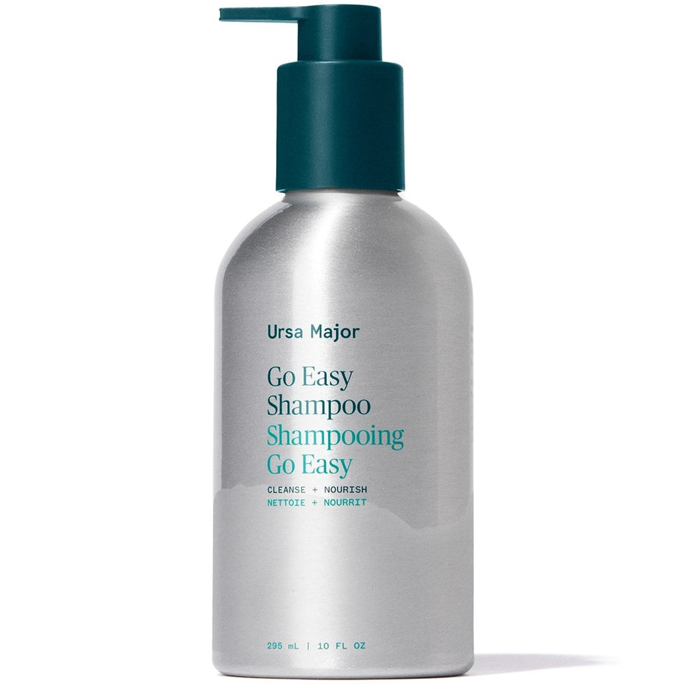 Ursa Major Go Easy Daily Shampoo (10 oz)  - product shown close up. 