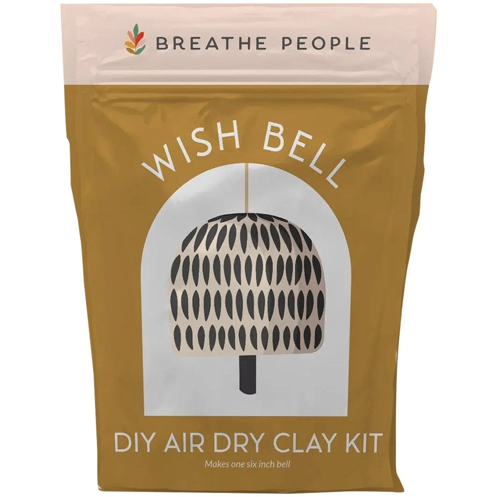 Breathe People DIY Air Dry Clay Kit – Make Your Own Wish Bell (1 kit)