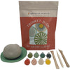 Breathe People DIY Air Dry Clay Kit – Make Your Own Trinket Dish (1 kit) - product shown with all contents included. 