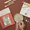 Breathe People DIY Air Dry Clay Kit – Make Your Own Trinket Dish (1 kit) - person using product.