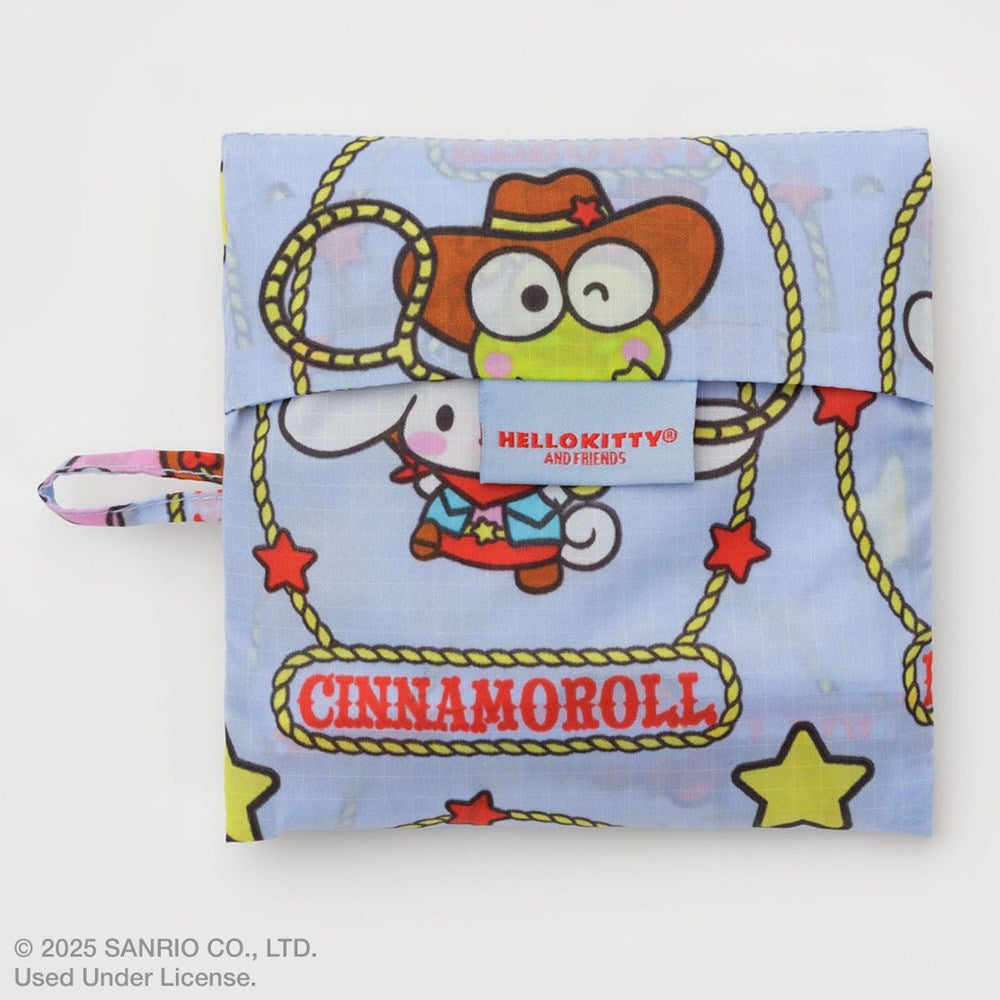 Standard Baggu – Hello Kitty & Friends Western (1 pc)  - product shown inside its packaging. 