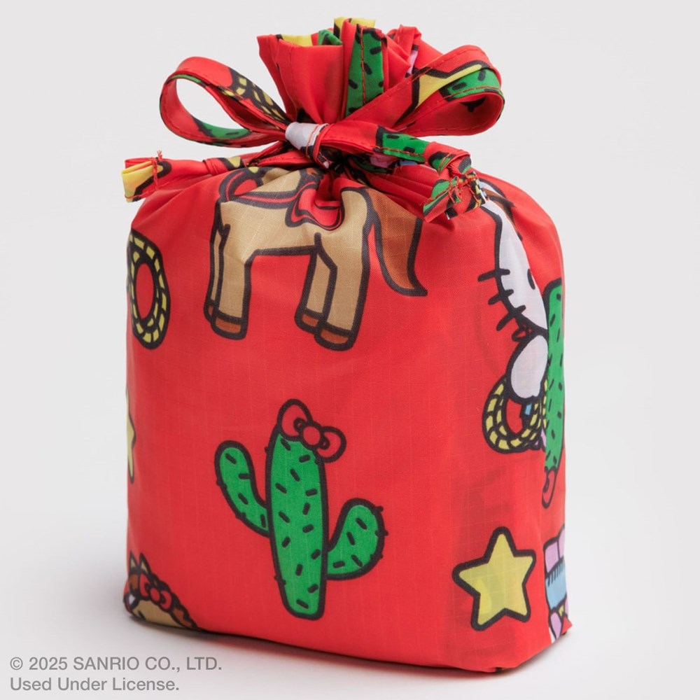 Baggu Standard Baggu Set – Hello Kitty & Friends Western (3 pcs) - product shown in packaging ion white background. 