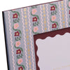 Rifle Paper Co. Delphine Paper Wrapped Picture Frame (1 pc)  - product's pattern & texture shown close up. 