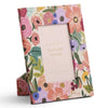 Rifle Paper Co. Garden Party Wallet Paper Wrapped Picture Frame (1 pc) - product shown with kickstand. 