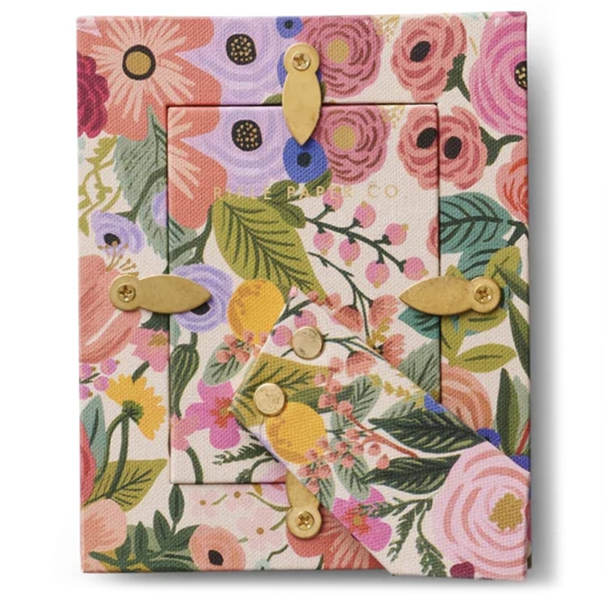 Rifle Paper Co. Garden Party Wallet Paper Wrapped Picture Frame (1 pc)  - product shown from back. 