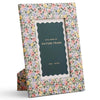 Rifle Paper Co. Rosa Paper Wrapped Picture Frame (1 pc) - product shown with kickstand. 