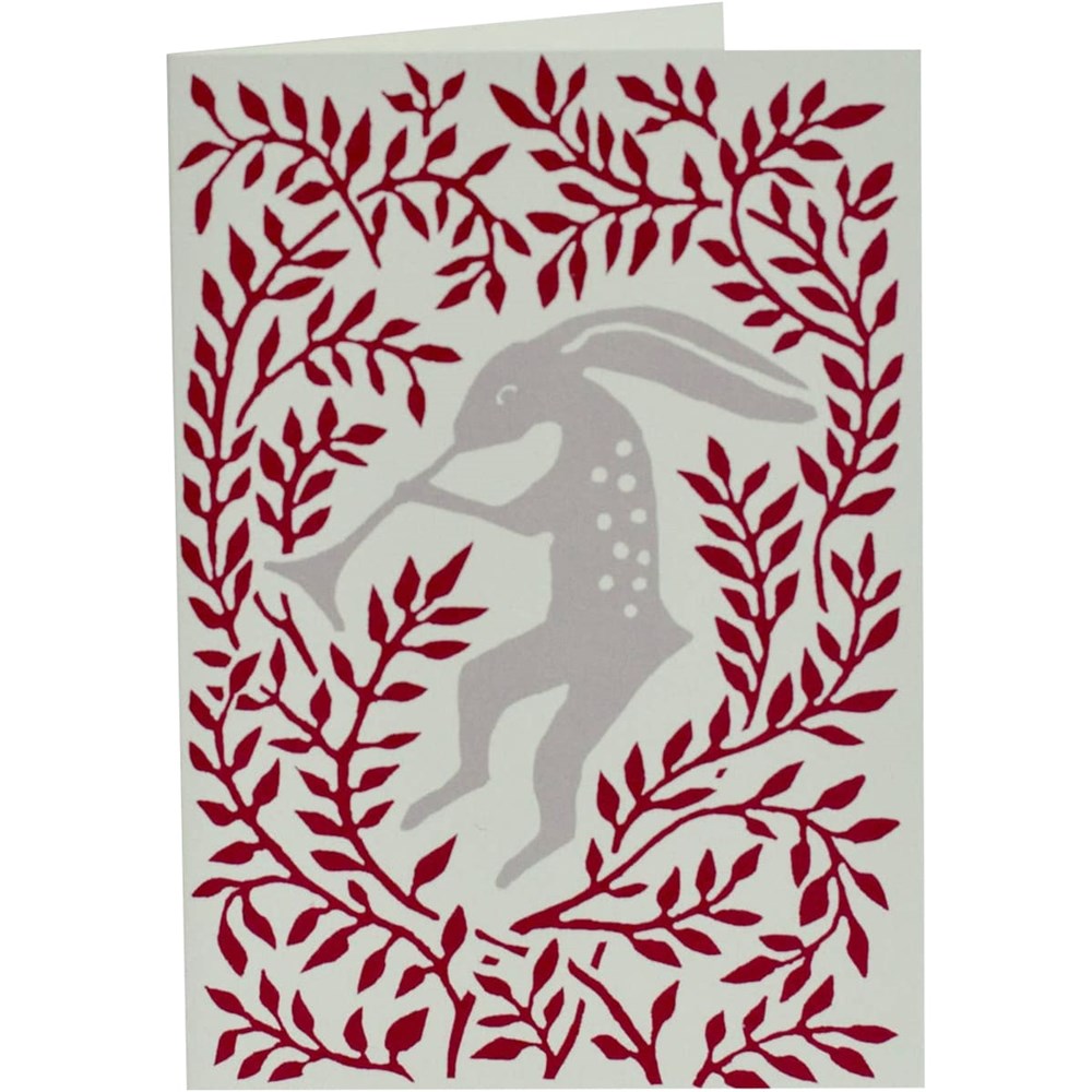 Cambridge Imprint Dancing Hare Card Set (10 pcs)