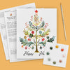 Scandinavian Tree All-In-One Watercolor Kit