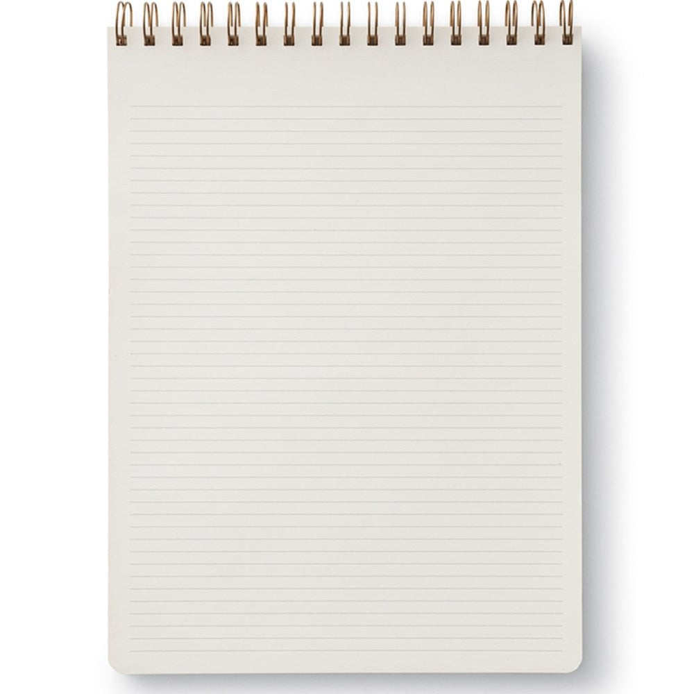Rifle Paper Co. Estee Large Top Spiral Notebook (1 pc) showing lined paper inside of notebook