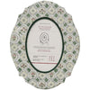 Oval Picture Frame - Spring Bloom Green