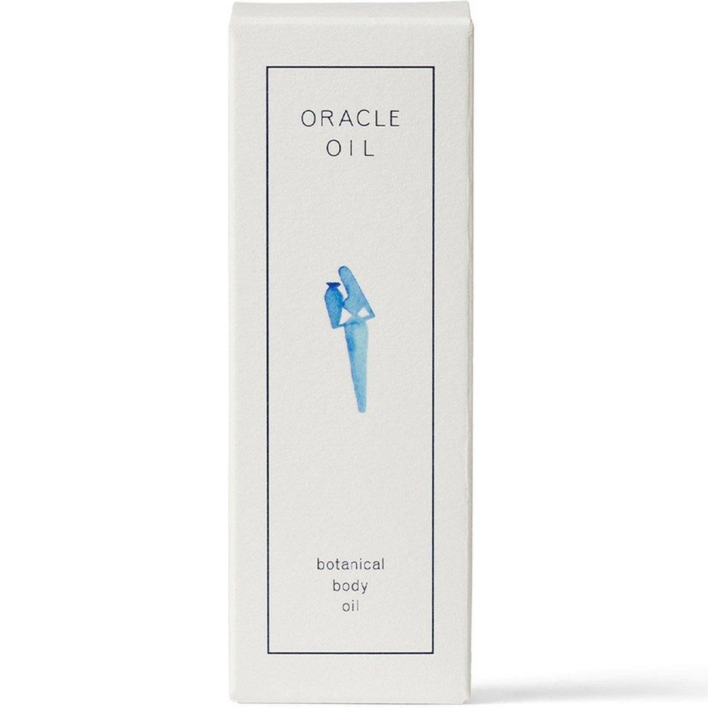 Oracle Oil Botanical Body Oil (100 ml)  -product shown in packaging. 
