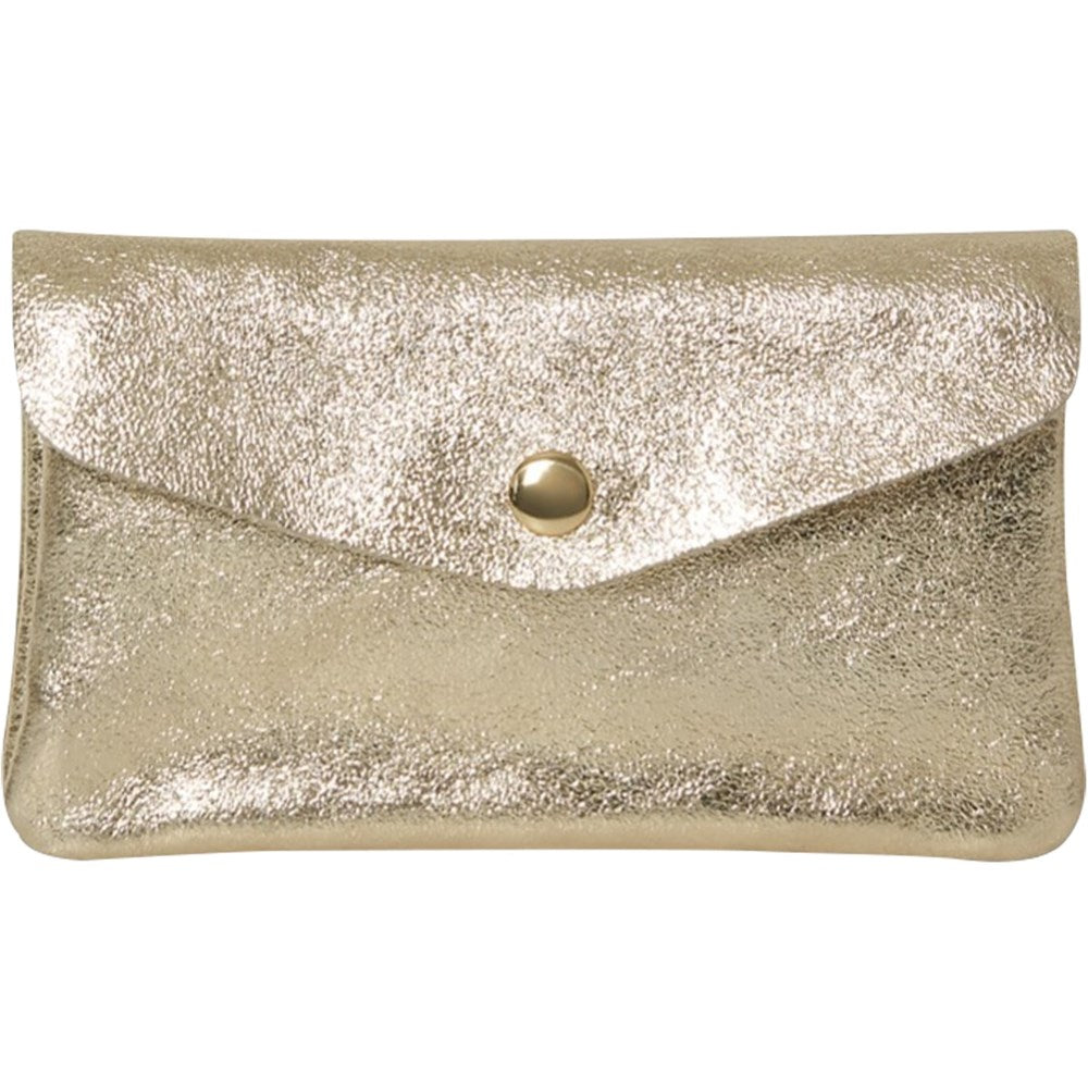 Montte Di Jinne Genuine Leather Coin Bag Coin Purse and Card Holder – Gold (1 pc)