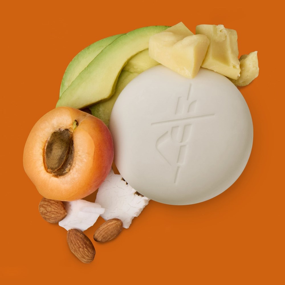 Kate McLeod Winter Rituals Mini Body Stone showing 2 pc with ingredients