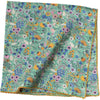 Flower Fields Cotton Scarf - Green