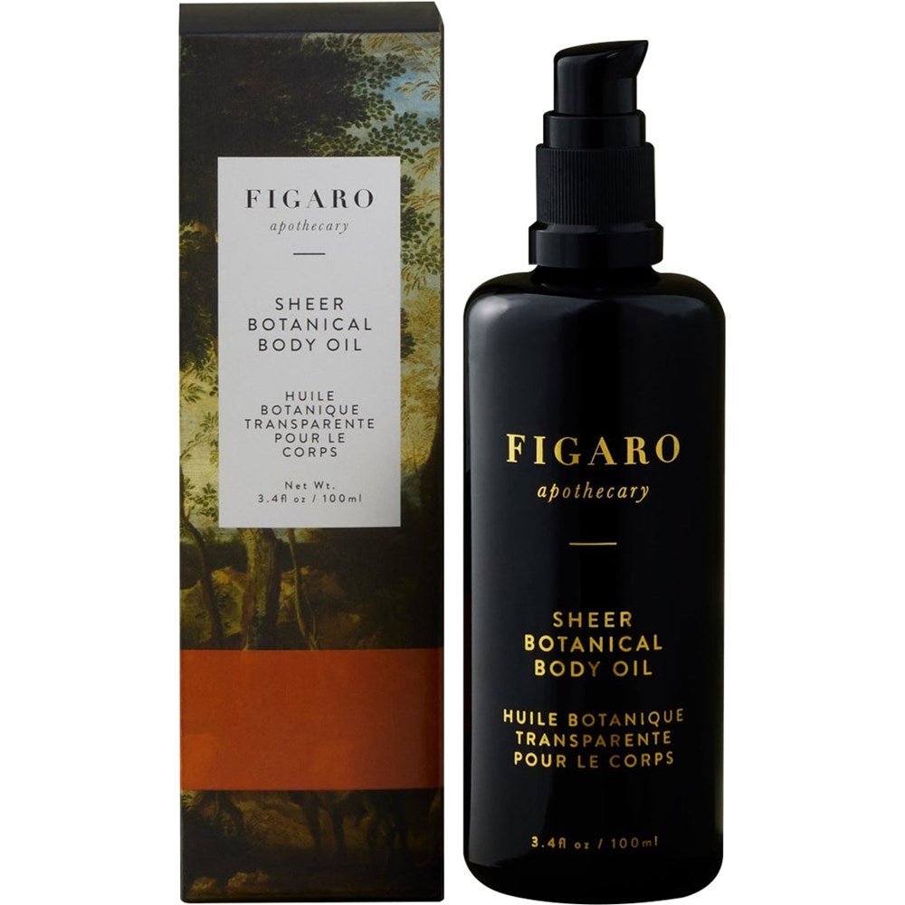 Figaro Apothecary Sheer Botanical Body Oil (3.4 oz) with box