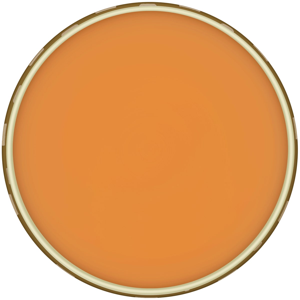 Paul & Joe Beaute Lip Conditioning Balm Limited - Orangette (002) (20 g) - product shown inside the tin. 