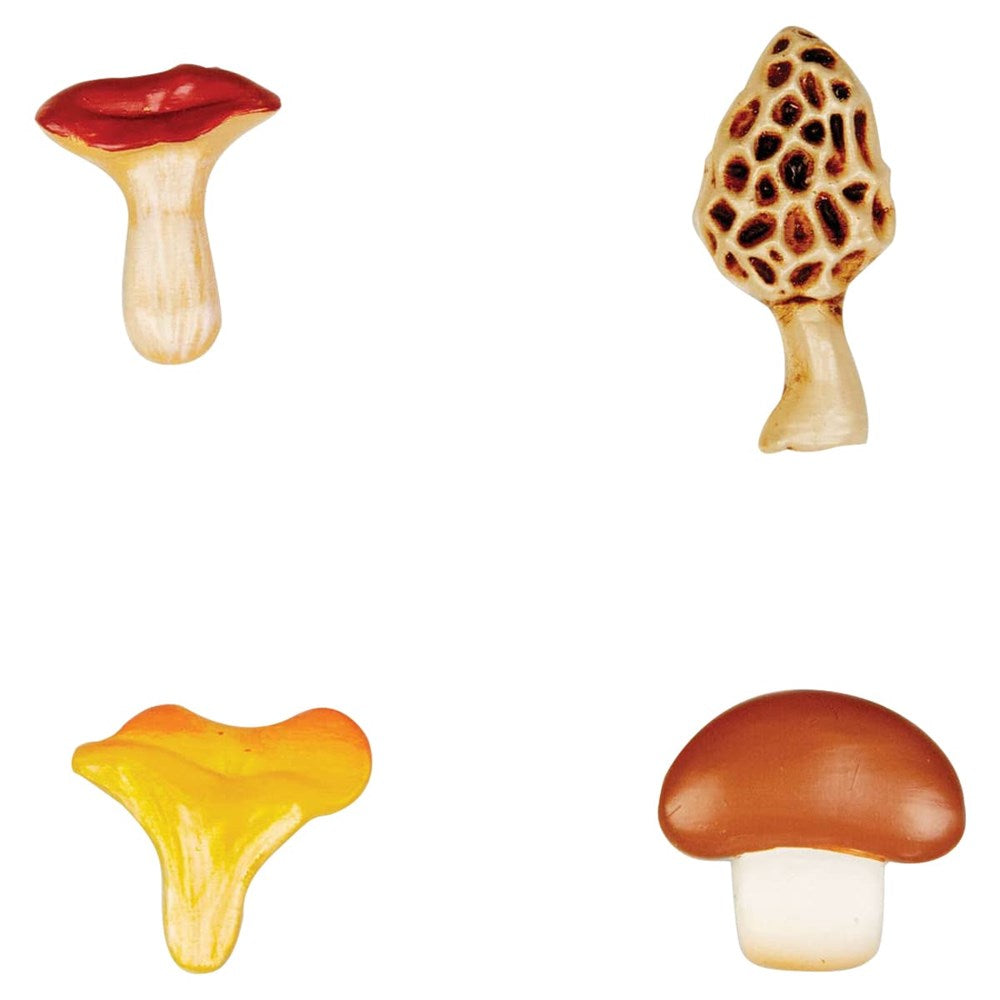 Three by Three Seattle Mushroom Magnets (4 pcs)