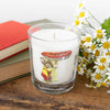 Three Potato Four 3P4 X Richard Scarry Candle – Nicholas Bunny (6 oz) - product shown on wooden counter.