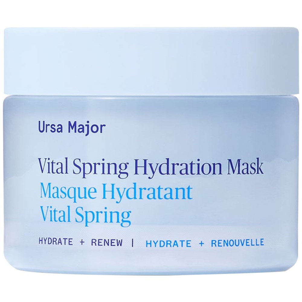 Ursa Major Vital Spring Hydration Mask (1.69 oz) jar shown closed