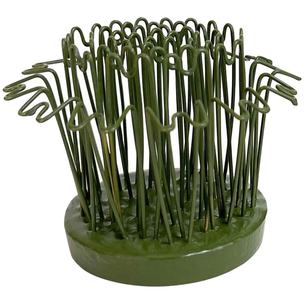 Floral Genius Round Hairpin Flower Holder Flower Frog 3” (1 pc)