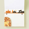 Her Winter Flowers Block Memo - Meow (1 pc) - product shown open to page.