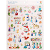Rabbit Garden Sticker Sheet