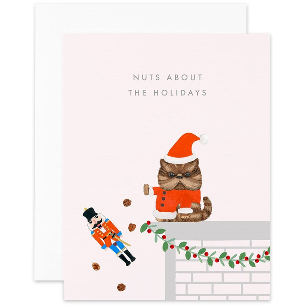 Dear Hancock Nuts About the Holidays Card (1 pc) shown with envelope